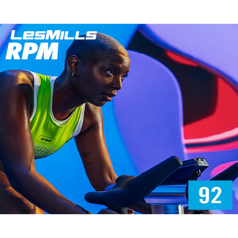 Hot Sale LesMills Q4 2021 Routines RPM 92 releases RPM 92 DVD, CD & Notes